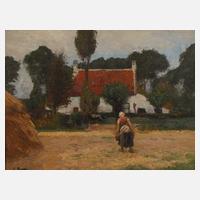 Prof. Eugen Kampf, Gehöft mit Bäuerin111