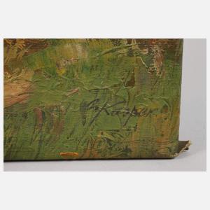 Oskar Kasper, Herbstliche Seelandschaft