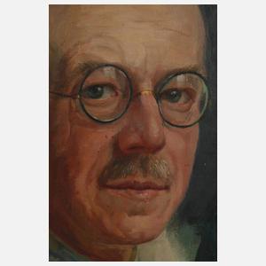 Oskar Kasper, Selbstportrait