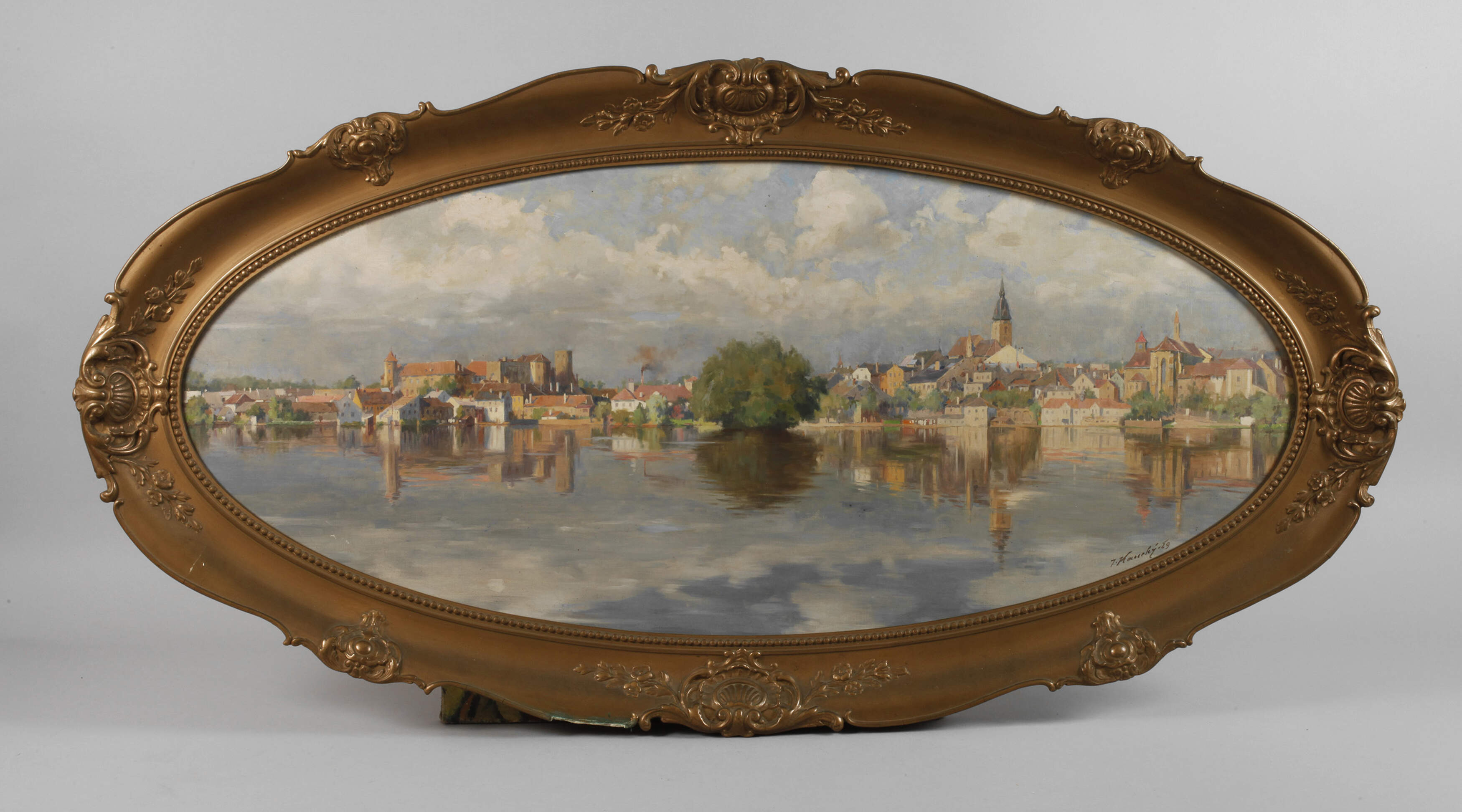 Jiri Kaucký, Blick auf Jindřichův Hradec