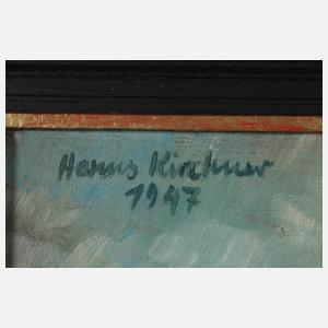 Hanns Kirchner, Stillleben mit Blumen und Tomaten