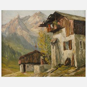 Adolf Köber, attr., Alpendorf