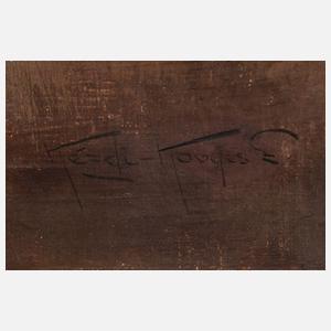 Lazlo Kezdy Kovacs, Störche am Weiher