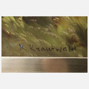 K. Krautwald, Dorfidylle in den Bergen