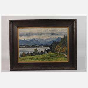 Hugo Kreyssig, See im Voralpenland