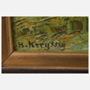 Hugo Kreyssig, See im Voralpenland