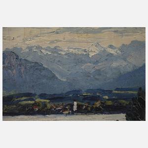 Hugo Kreyssig, See im Voralpenland