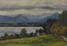 Hugo Kreyssig, See im Voralpenland