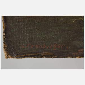 Kronberger, Landschaft mit Gewitterwolken