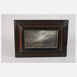 Kronberger, Landschaft mit Gewitterwolken