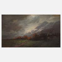 Kronberger, Landschaft mit Gewitterwolken111