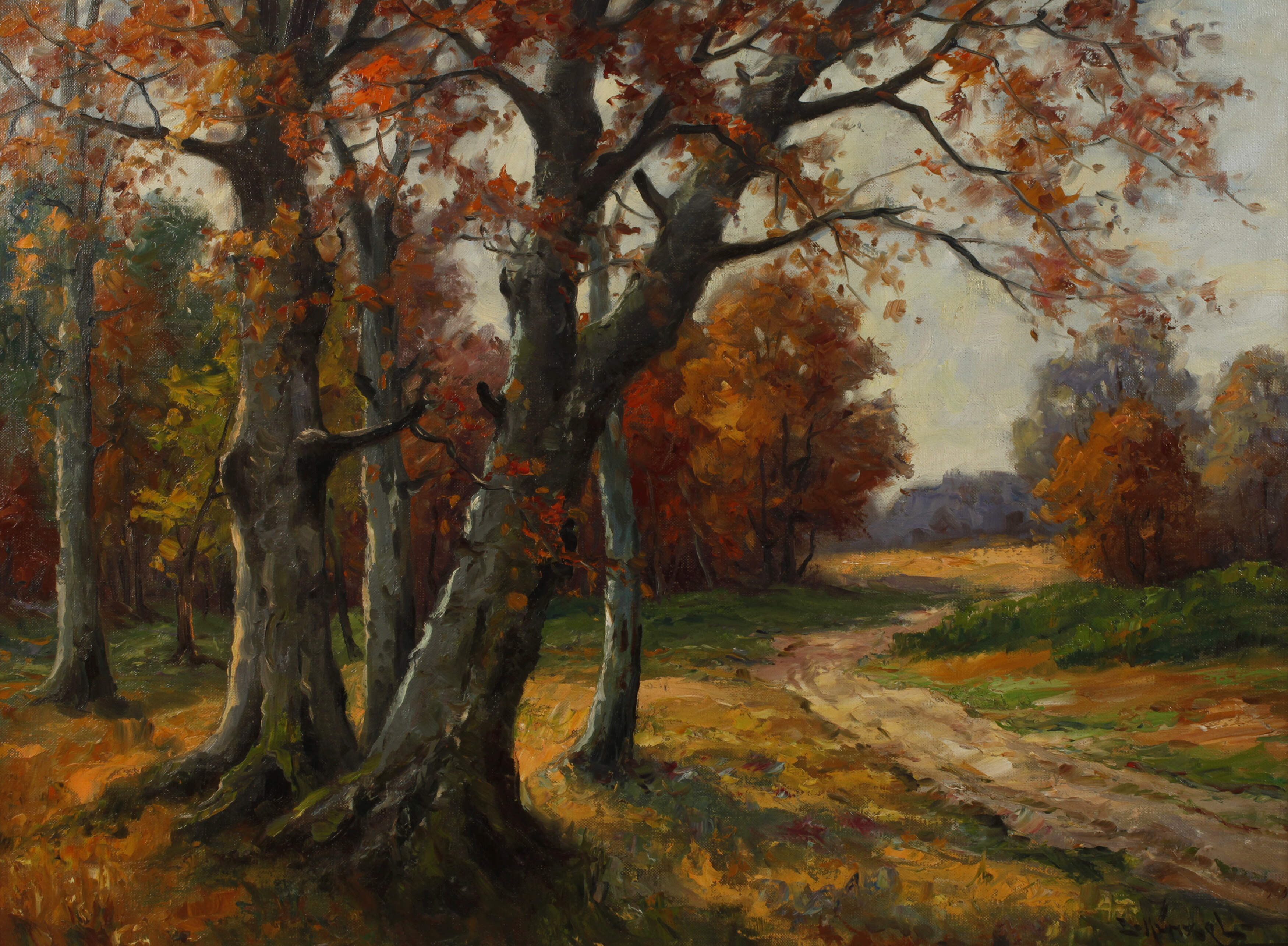 Erich Künzel, Herbstlandschaft