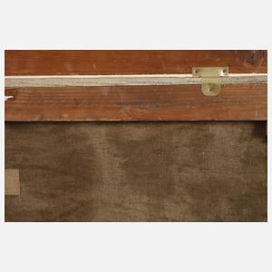 Prof. Ernst Liebermann, "Frauenakt mit blauen Astern"