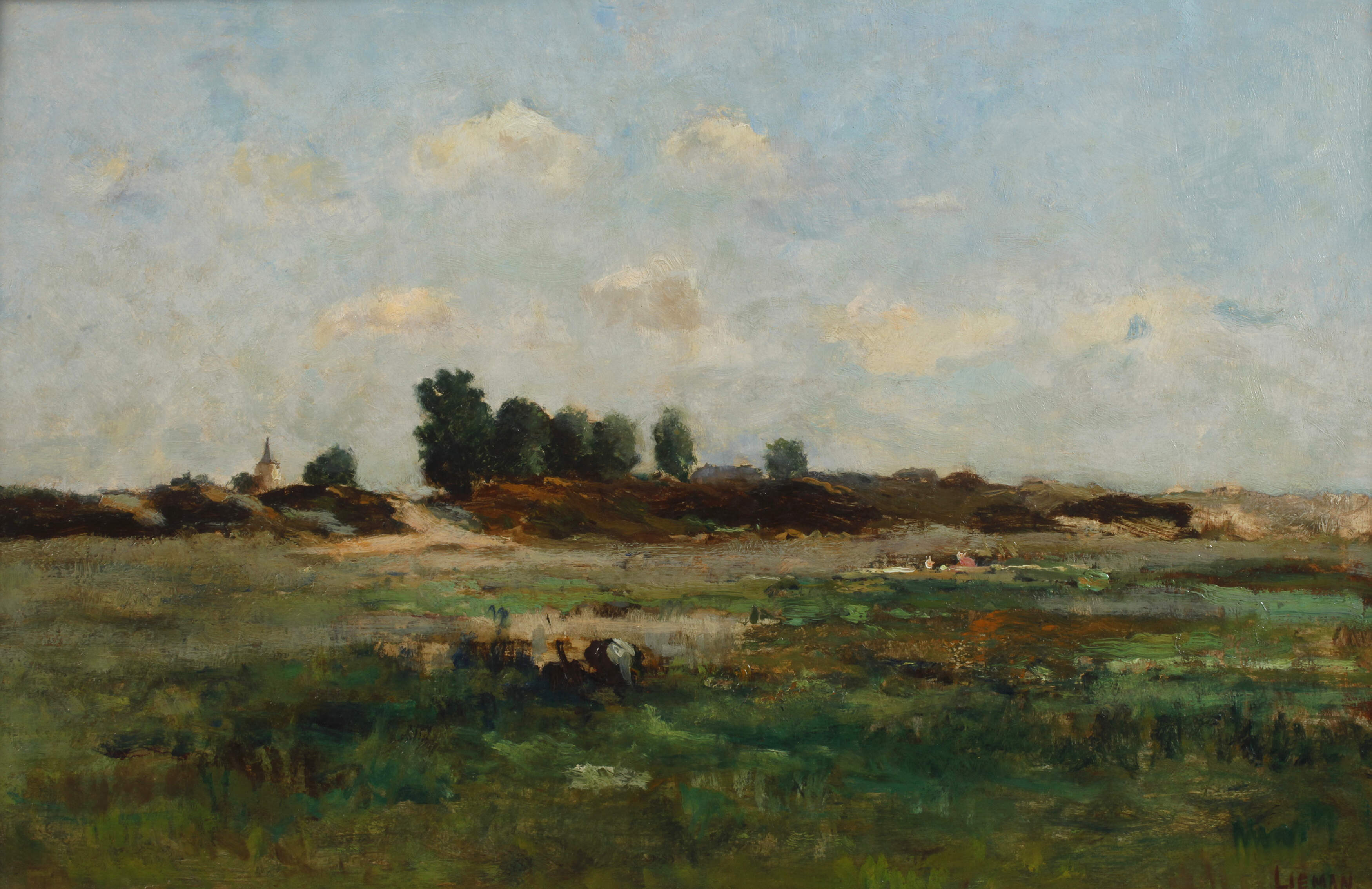 Lieman, Bei der Feldarbeit