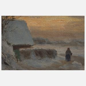 Prof. Paul Müller-Kaempff, Winterabend