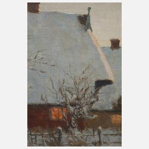 Prof. Paul Müller-Kaempff, Winterabend