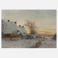 Prof. Paul Müller-Kaempff, Winterabend111