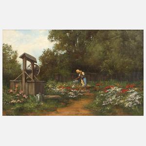 Laszlo Neogrady, Im Blumengarten