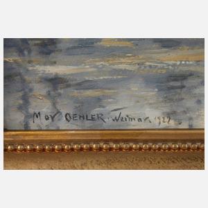 Max Oehler, Die Sternbrücke im Park an der Ilm