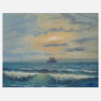 E. P. Olesen, Schiffe im Abendlicht111