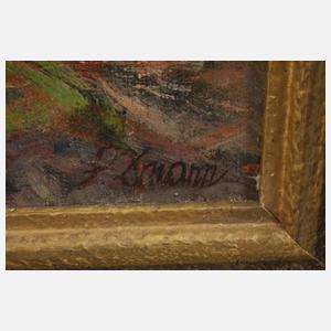 F. Omann, Im Birkenwald