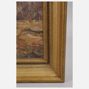 F. Omann, Im Birkenwald