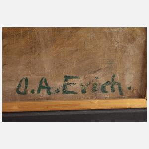 Oswald Adolf Erich, Bei der Gartenarbeit