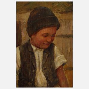 Géza Peske, Der Junge und die Küken