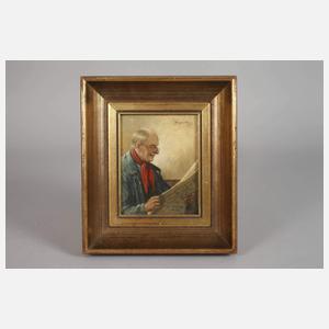 Benjamin Liepman Prins, Der Zeitungsleser