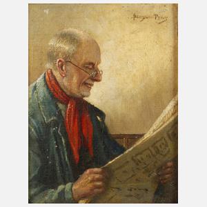 Benjamin Liepman Prins, Der Zeitungsleser