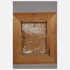 Hans Reiser, "Zwei Köpfe vor Landschaft"