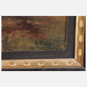 Karl Rohrhirsch, Bauer bei der Feldarbeit