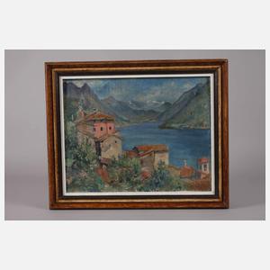 Karl Roth-Coraux, Italienische Seelandschaft