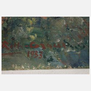 Karl Roth-Coraux, Italienische Seelandschaft