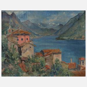 Karl Roth-Coraux, Italienische Seelandschaft