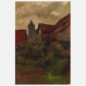 Julius Schrag, "Hinter der Feste in Nürnberg"