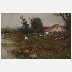 J. Sefri, "Moor im Sommer"