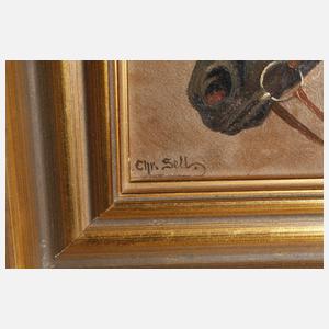 Christian Sell der Jüngere, Paar Pferdeköpfe