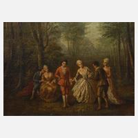 Ella Steiner-Thiele, attr., Galante Gesellschaft111