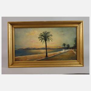 C. Stevens, Seepromenade in Cannes