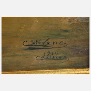 C. Stevens, Seepromenade in Cannes