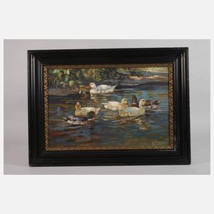 Willy Tiedjen, Am Ententeich