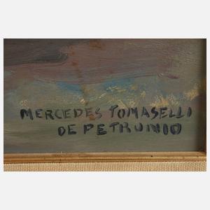 Mercedes Tomaselli de Petronio, "Dahlien"