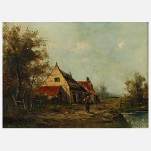 Verhelst, Sonnige Dorfstraße