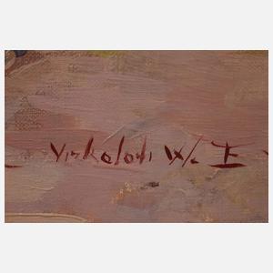 Witman Etelka Vizkeleti, "Markt in Siófok"