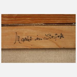 Witman Etelka Vizkeleti, "Markt in Siófok"