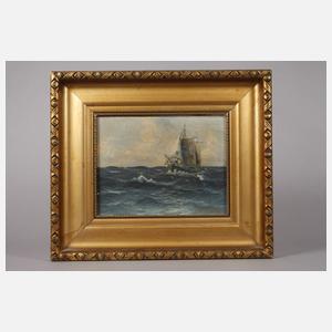 Edmund Völz, Segelschiff auf hoher See