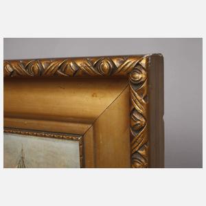 Edmund Völz, Segelschiff auf hoher See