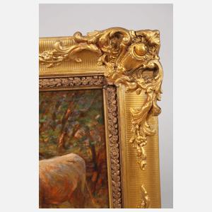 Prof. Albert Windisch, Bauer mit Rindern