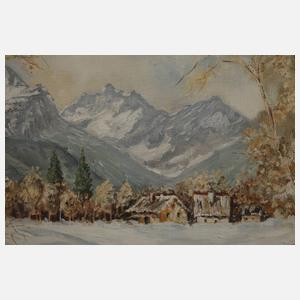 O. Wurster, Winterlandschaft